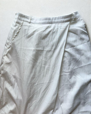 ラップ風ロングスカート