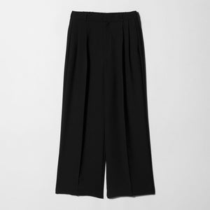 2タック ワイドパンツ‐UVカット 接触冷感 吸水速乾 帯電防止 ウォッシャブル‐