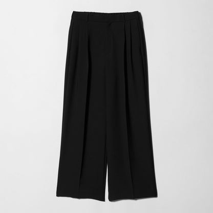 2タック ワイドパンツ‐UVカット 接触冷感 吸水速乾 帯電防止 ウォッシャブル‐