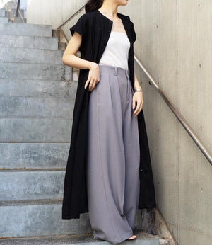 コットンロングワンピース