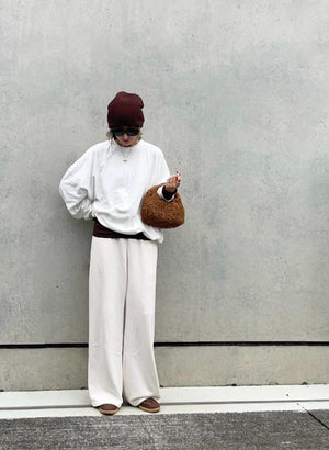 オーバーサイズスウェットシャツ