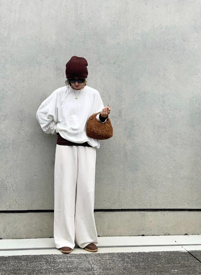 オーバーサイズスウェットシャツ