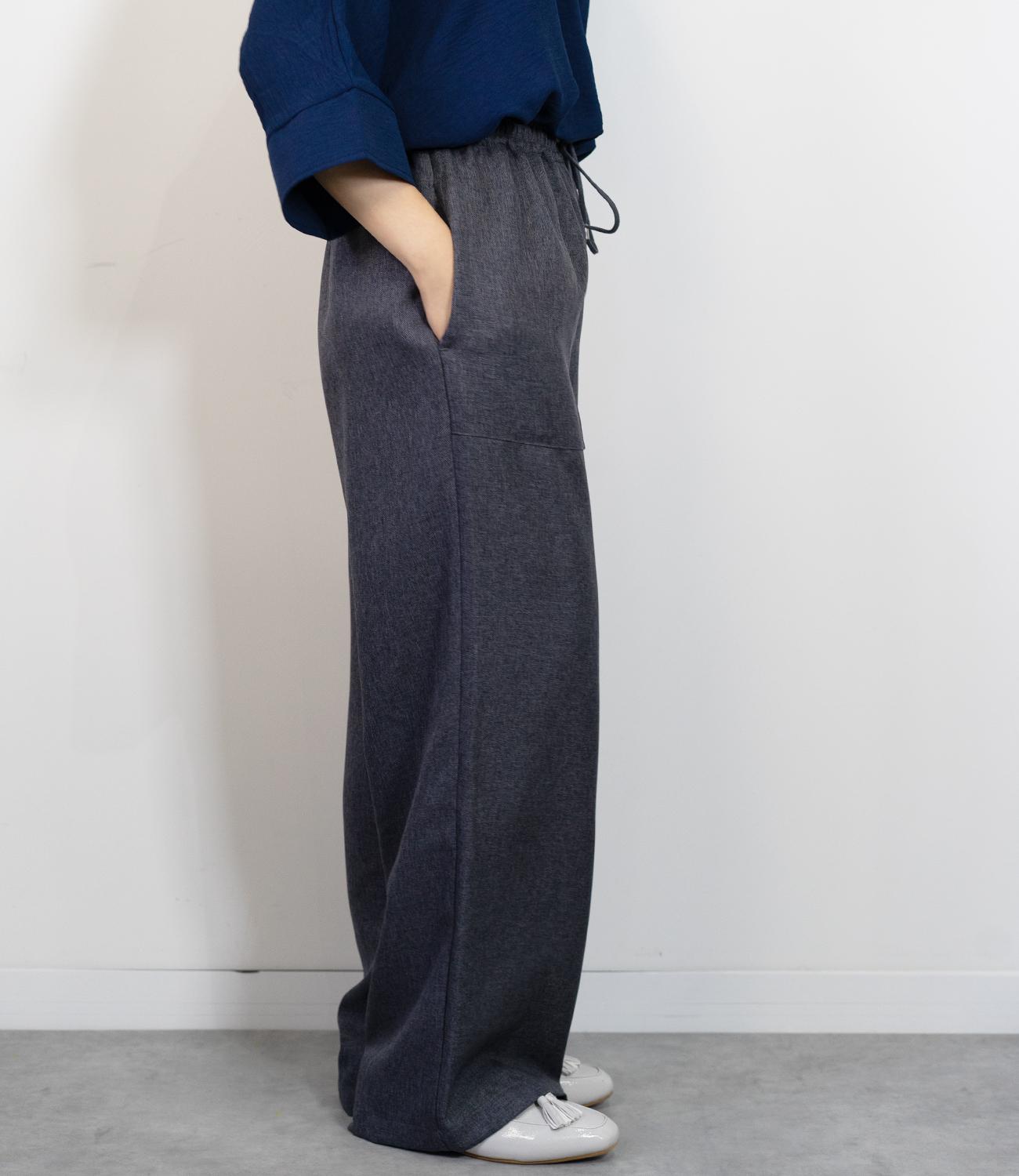 ツイードライクイージーパンツ