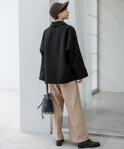 MANTECOPure リバー ステンカラーコート