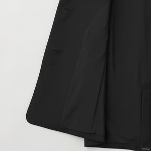 【WEB限定 Wardrobe DAILY MINIMAL】ダブルクロス リボンベルトジレ -ウォッシャブル-