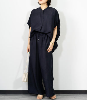 ダブルストライプイージーパンツ