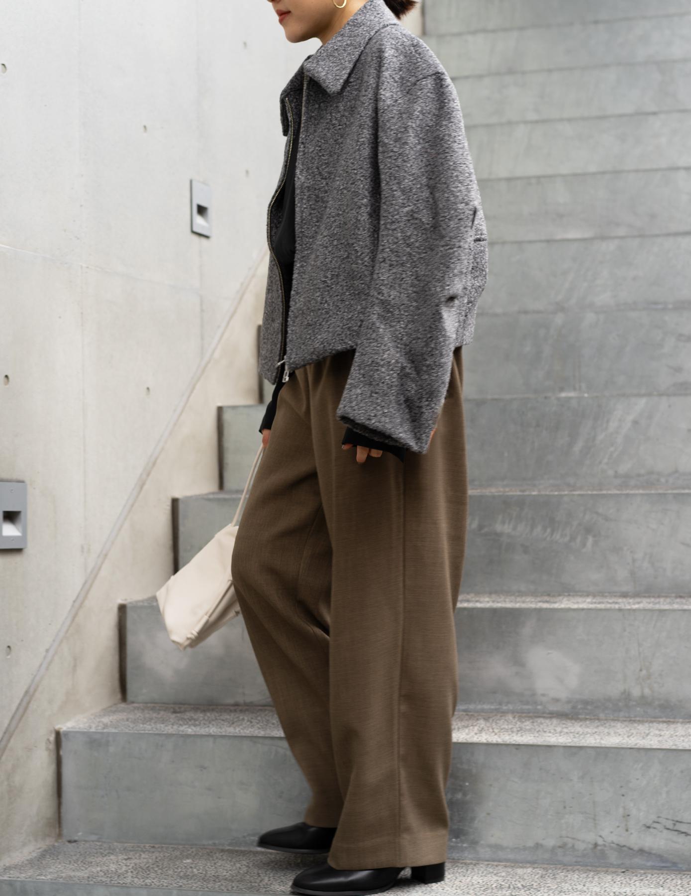 ワイドストレートパンツ