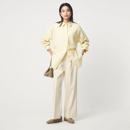 ［size SHORT/TALLあり］ニーハイフレアパンツ デニム 2 ストレッチ