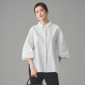 チュールカラー 2WAY ブラウス