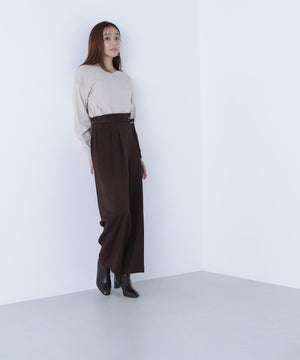 ダブルベルトワイドパンツII