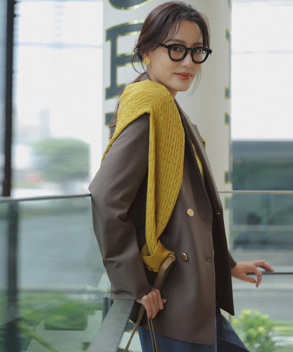 ウーステッドエステル テーラードジャケット