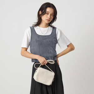 シアー フロッキー タンクトップ