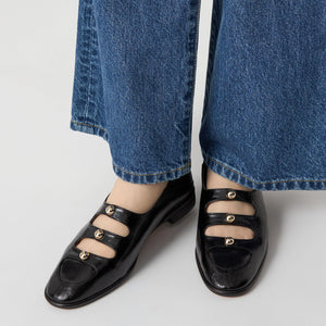 スタッズトリプルベルトモカフラット20↓↑