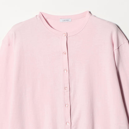 ＜1_OF MINE＞クルーネック ニット カーディガン