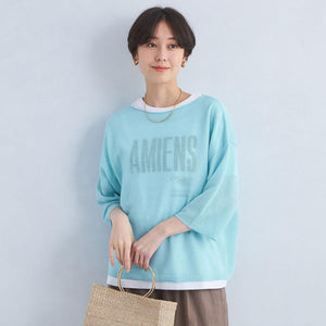 ラミー ルージー ニット プルオーバー -ウォッシャブル-