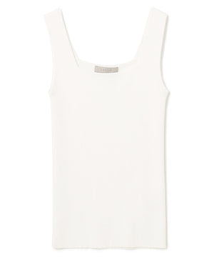 スゴ機能 リブタンクトップ