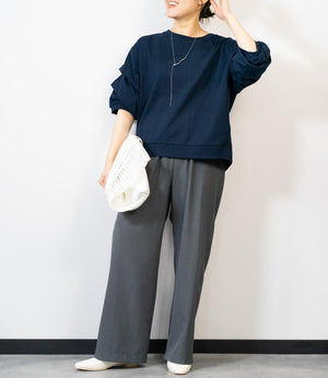 タックスリーブデザインカットソー