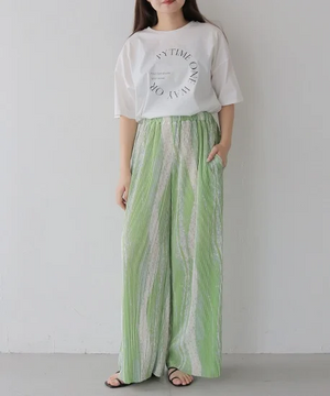 セルフカットニュアンスイージーパンツ