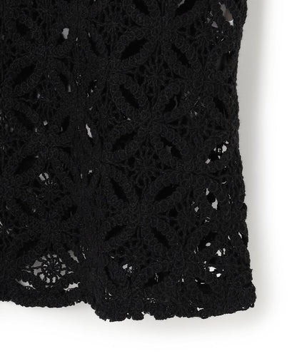 ラッセルレース キャミレイヤード Tシャツ