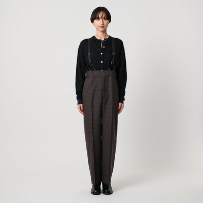 ガンクラブ チェック パンツ