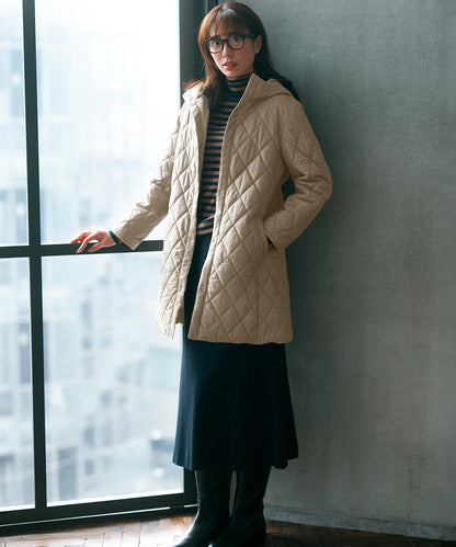 ウーステッドウール リブタートルネック ニット