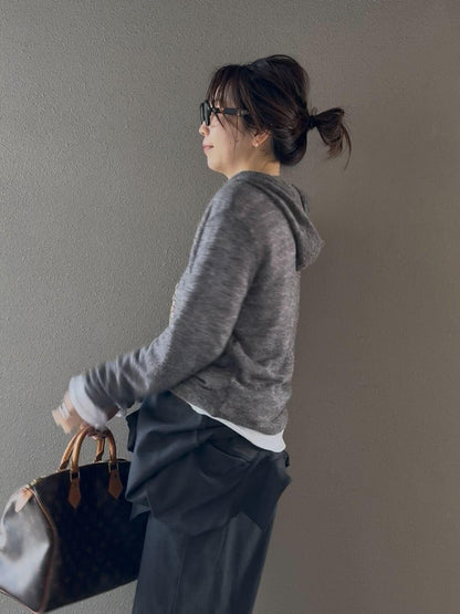 アンゴラルーズフィットフーディ