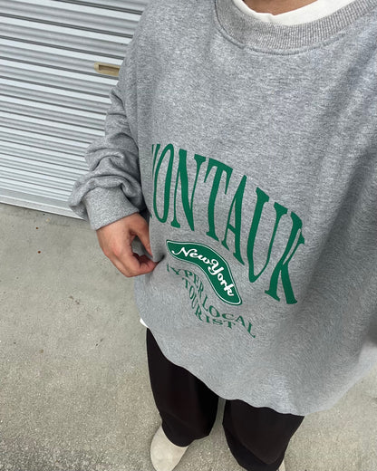 MONTAUKロゴスウェット