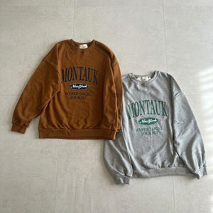 MONTAUKロゴスウェット
