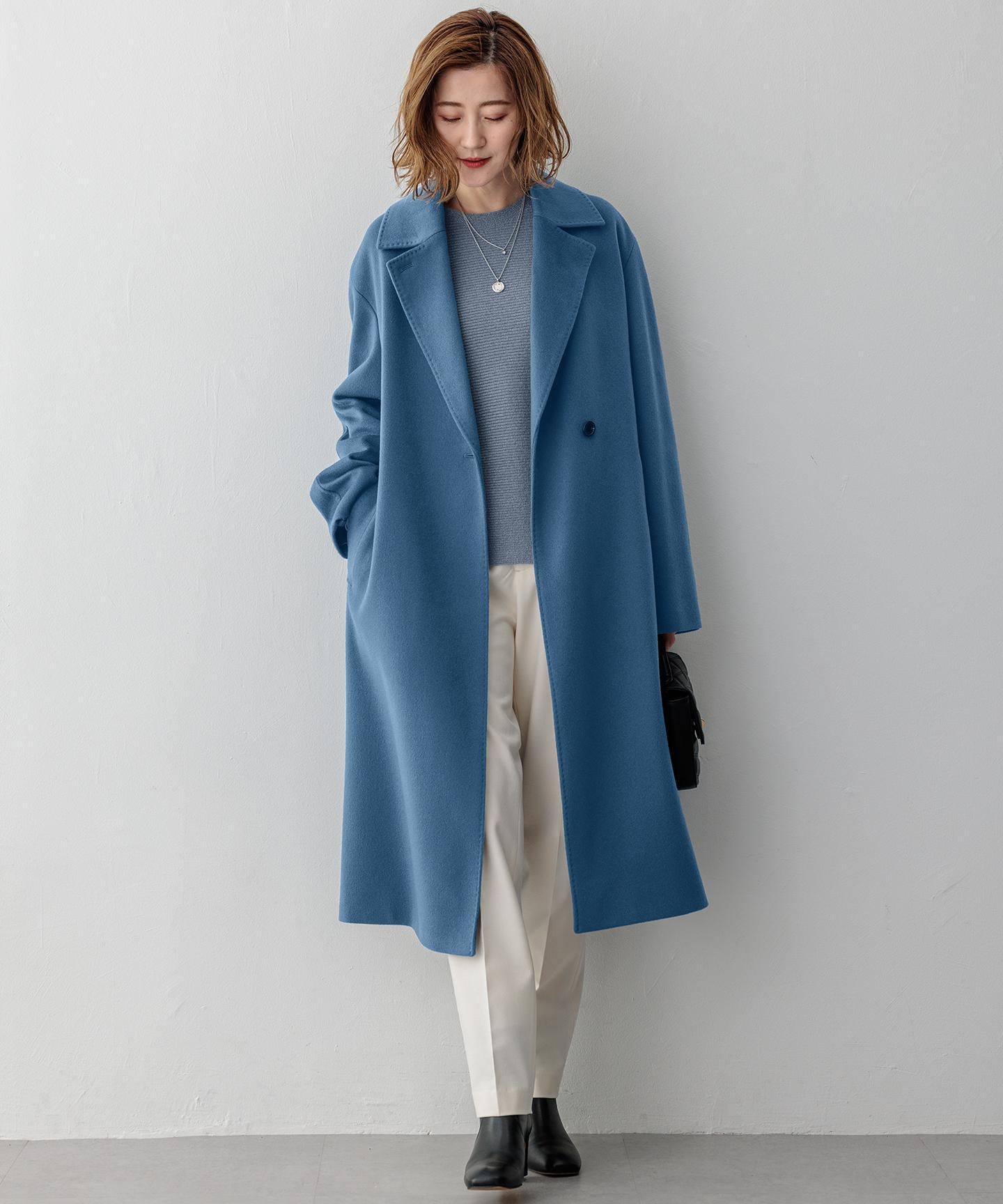 MTRカシミヤライトビーバー チェスターコート