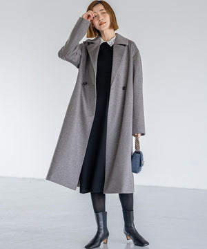 スエード キルティング ショルダーバッグ