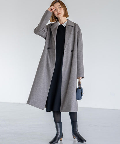 スエード キルティング ショルダーバッグ