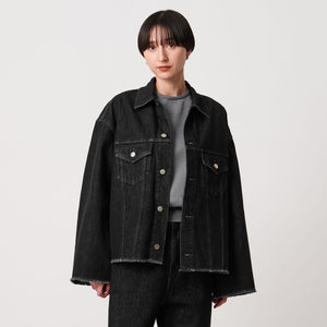 カットオフ デニムジャケット