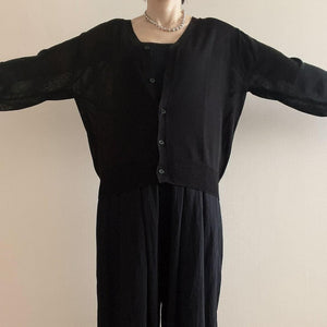 シースルーカーディガン