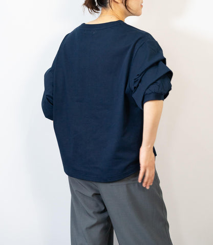 タックスリーブデザインカットソー
