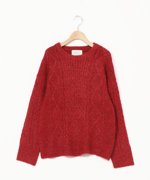 ケーブルニット