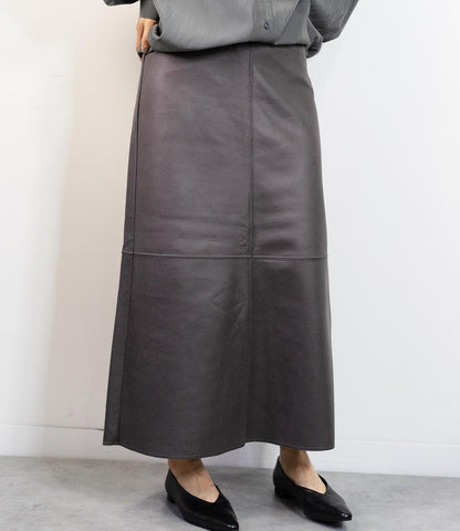 マシュマロコーティングフレアスカート