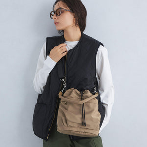 ハッスイ ポケットドロスト バッグ - はっ水 -