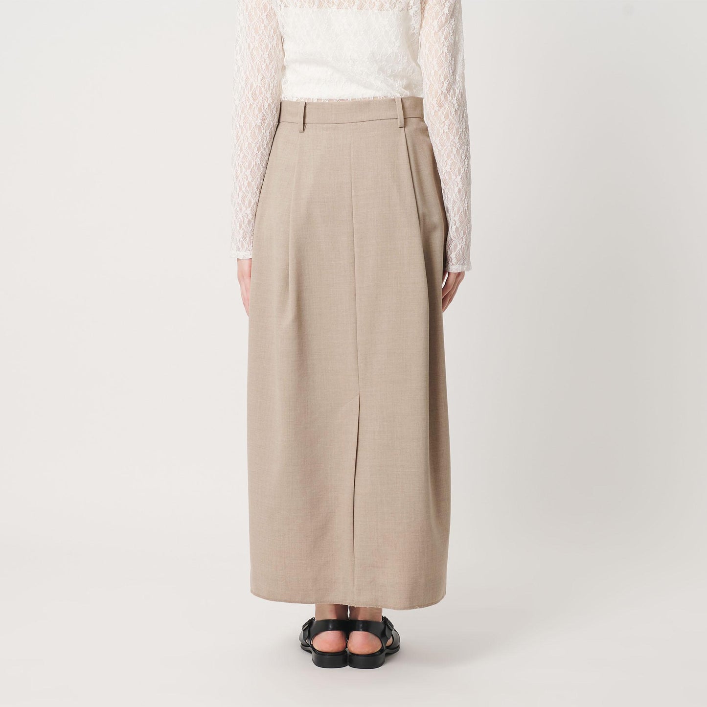 ポリエステルブレンド タックスカート