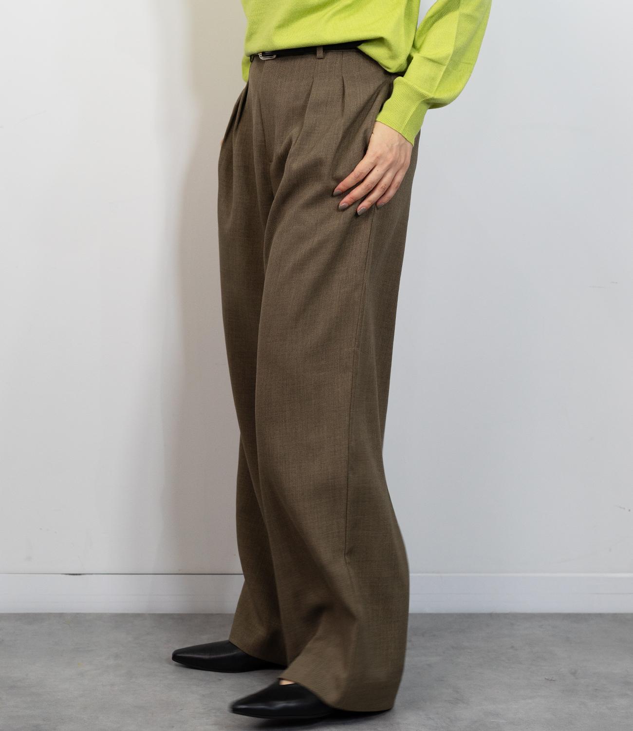 ワイドストレートパンツ