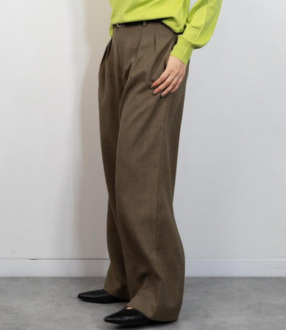 ワイドストレートパンツ
