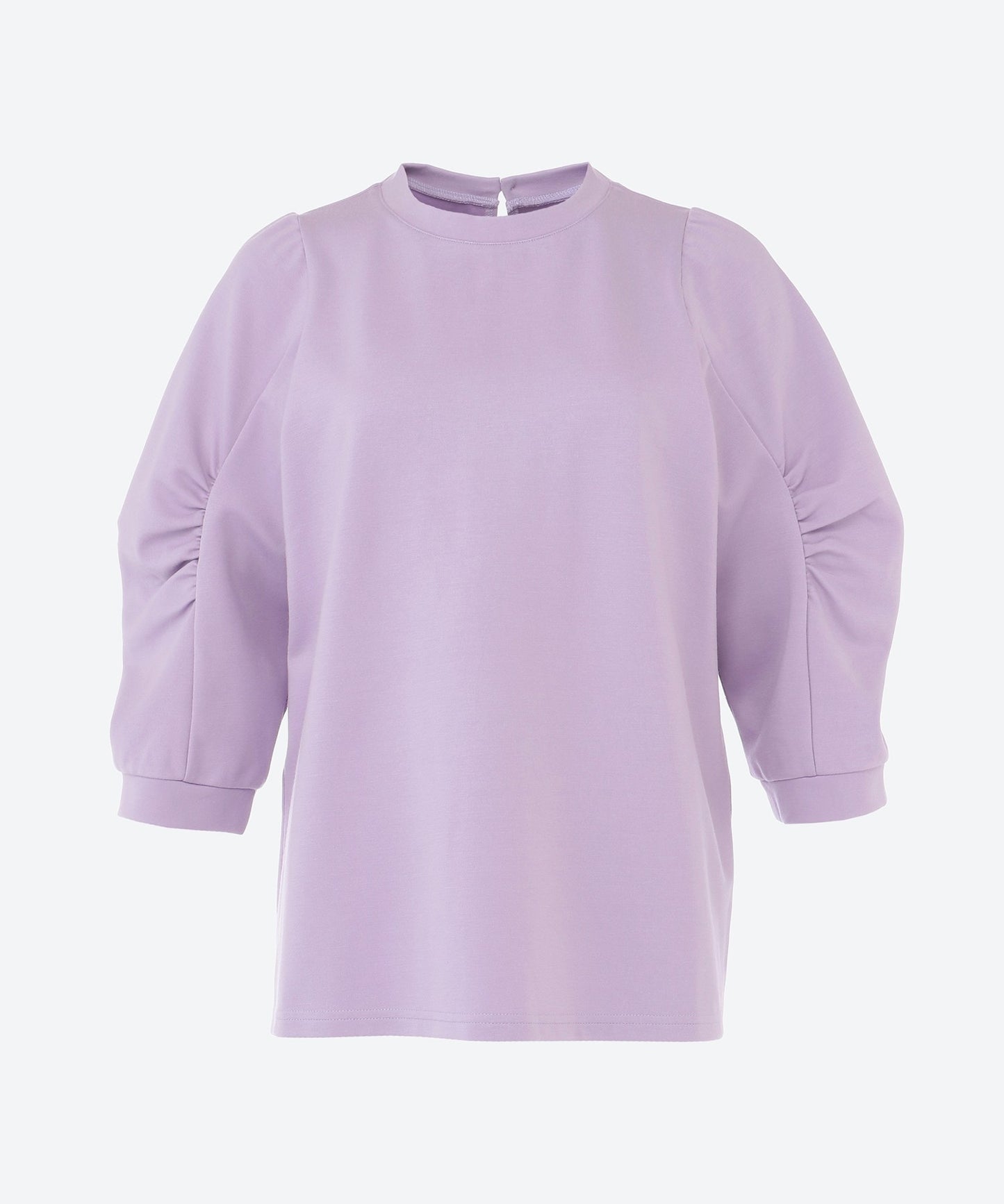 クルーネックボリュームスリーブカットソー