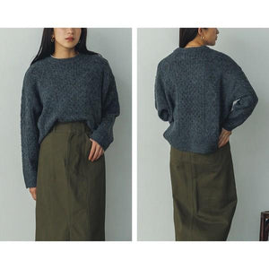 ケーブルニット