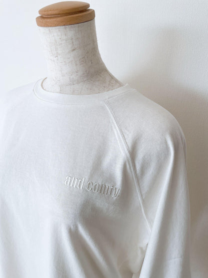 刺繍ラグランT