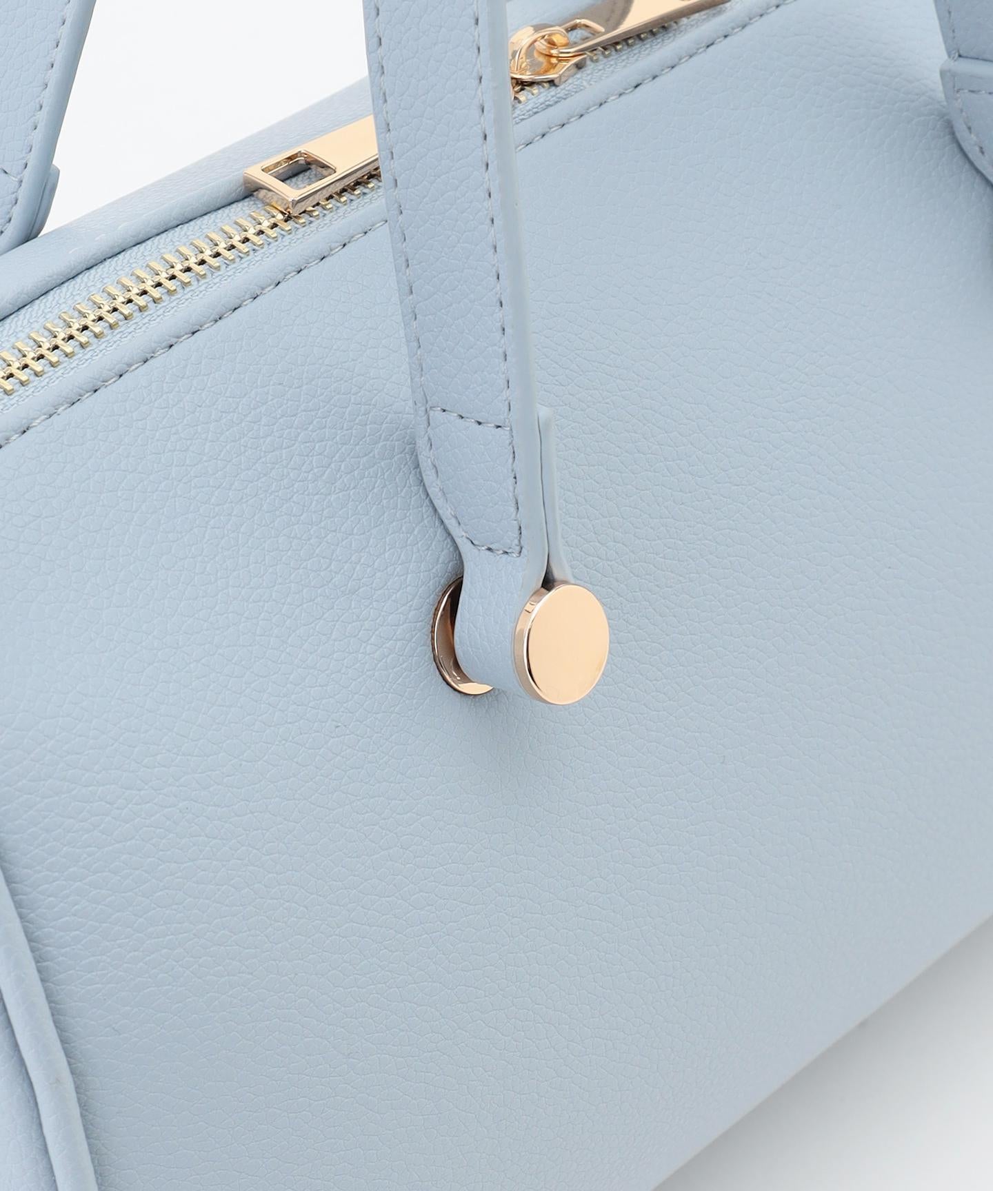 メタルアクセント ボストンバッグ