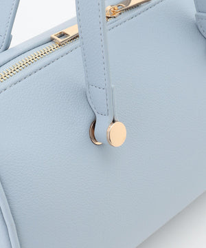 メタルアクセント ボストンバッグ