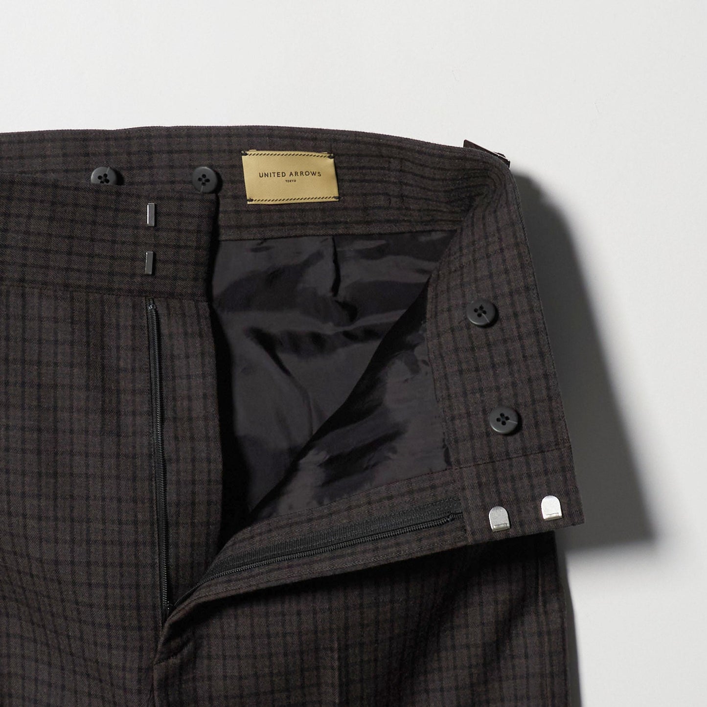 ガンクラブ チェック パンツ