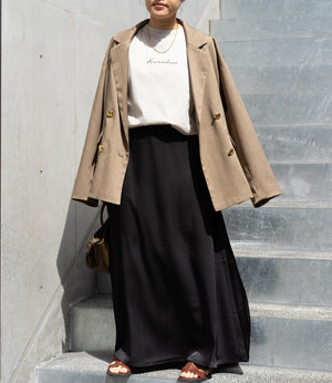 ワンポイントスリムTシャツ