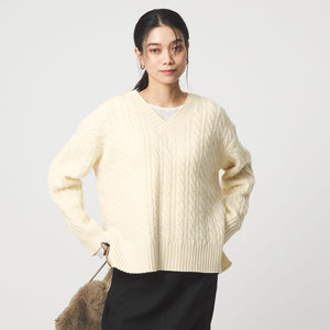 ゴールバーン Vネック ニット プルオーバー