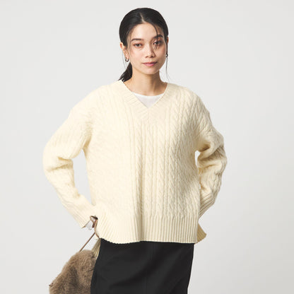 ゴールバーン Vネック ニット プルオーバー