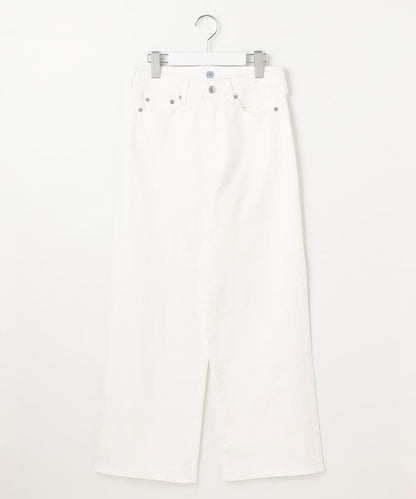 BASIC STRETCH DENIM ワイド ストレート デニム